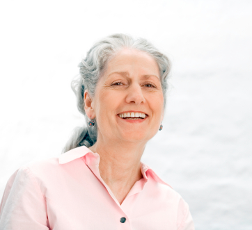 smiling older woman