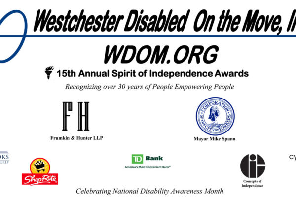 Spirit of Independence Award Sponsor banner 2016